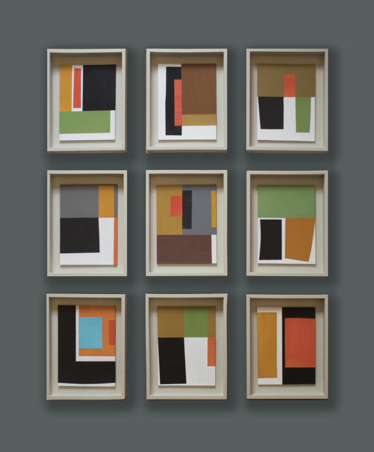 John Taylor - Nine Collages, Variant Six