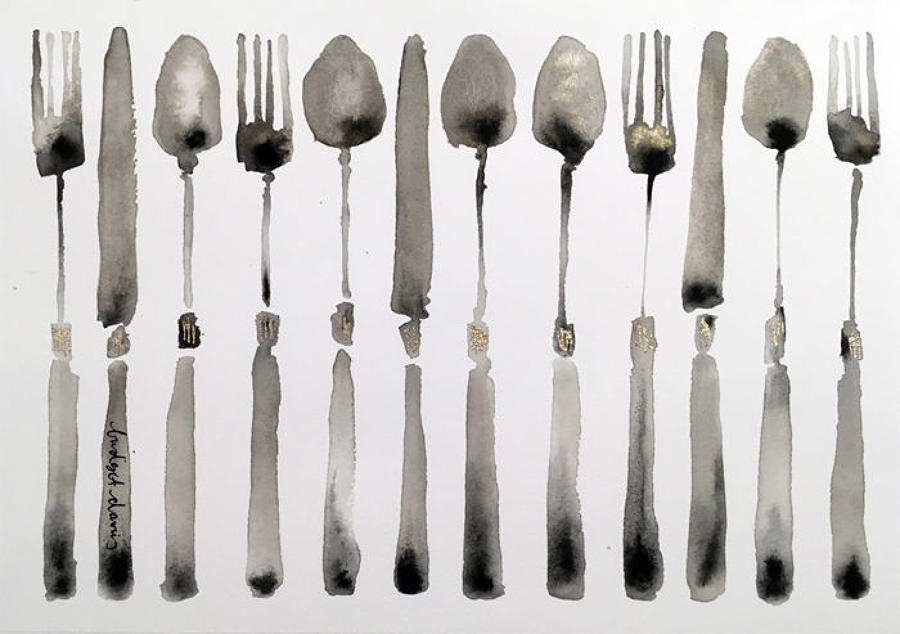 Bridget Davies - Cutlery 2
