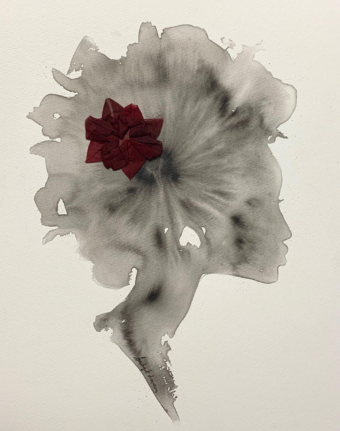 Bridget Davies - Flower Silhouette 4