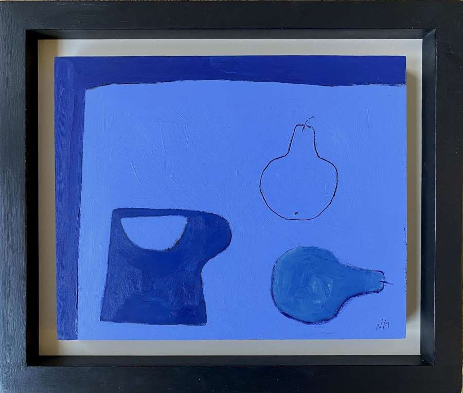 Two Pears, Blue - Neil Giles