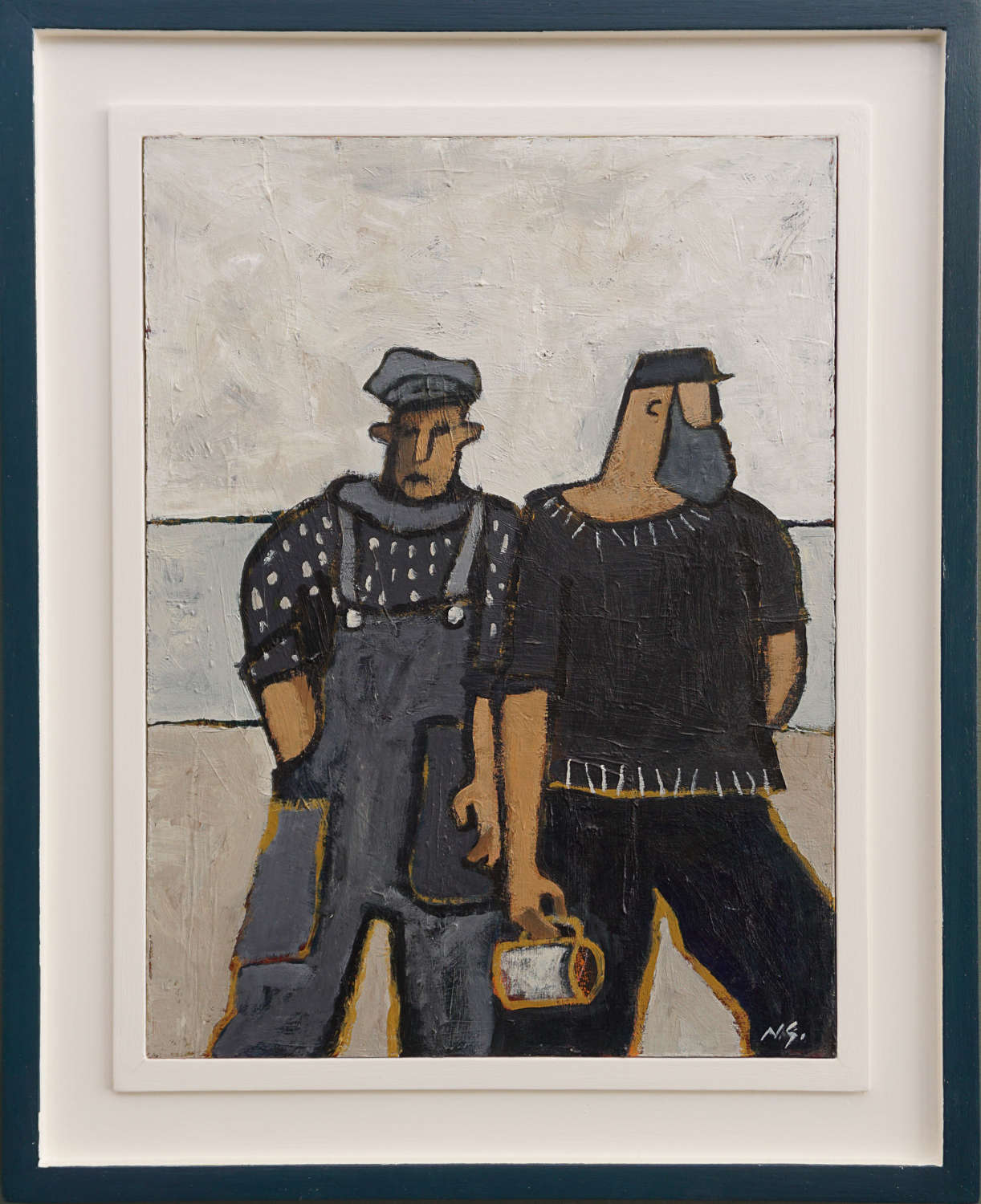 Two Fishermen at the Stade - Neil Giles