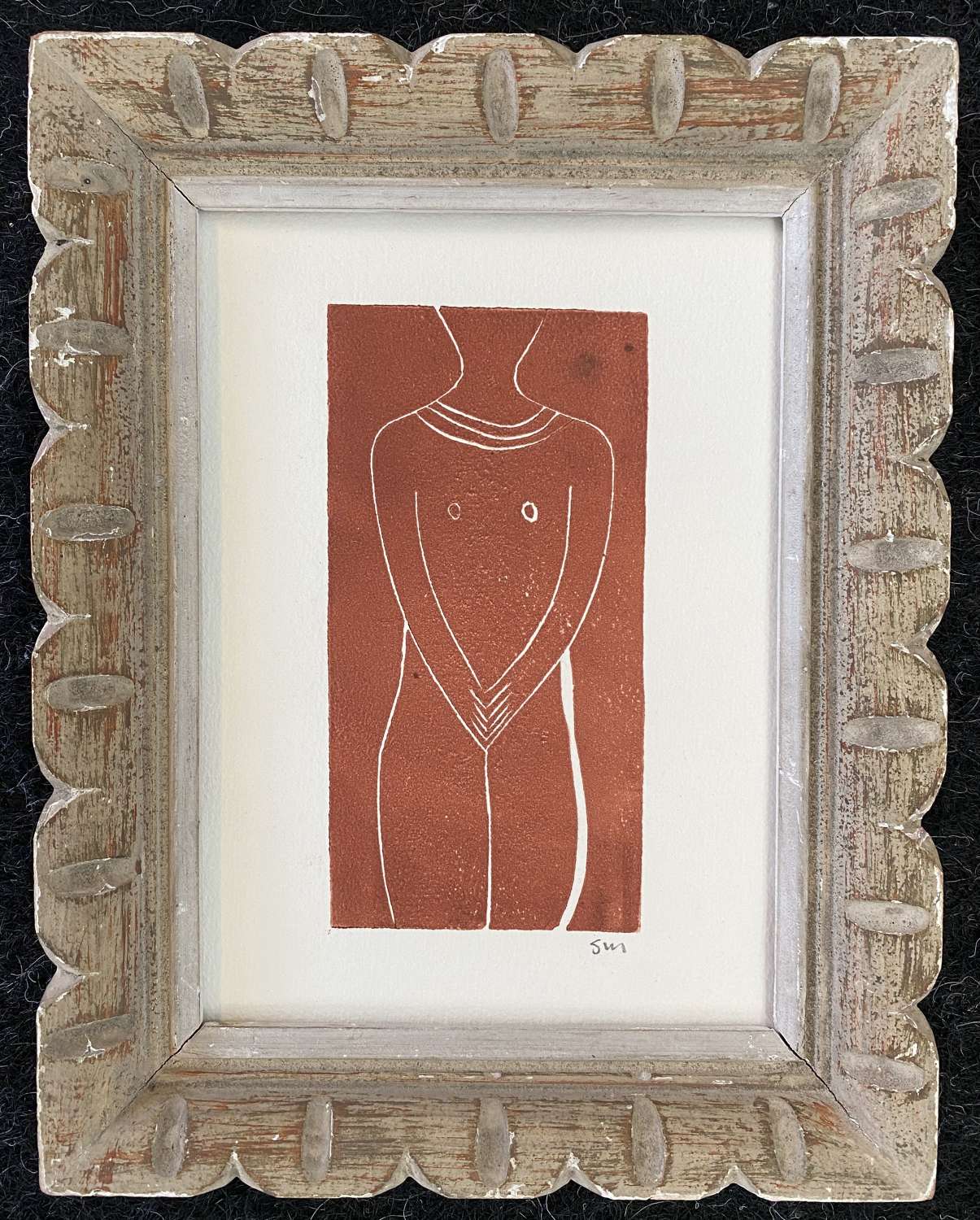 Susan Moxley - Standing Nude