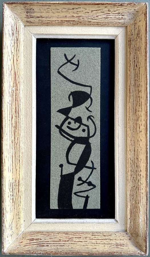 Femme et oiseau I - Joan Miro