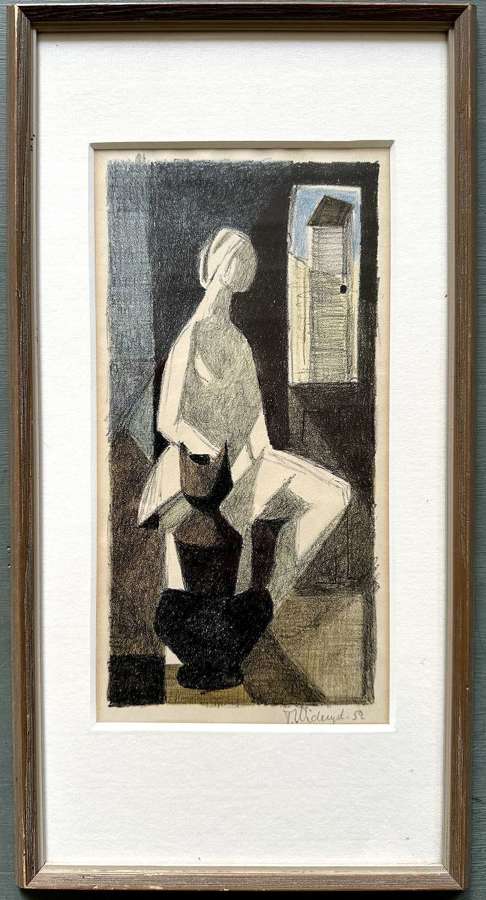 Figure with vase - Tore Wideryd