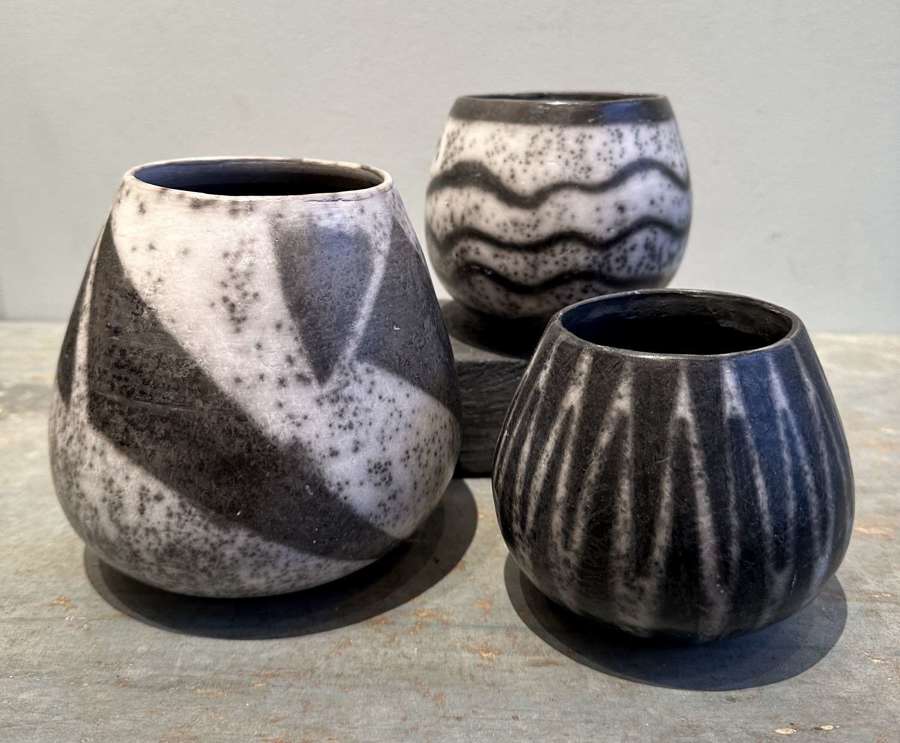 Naked Raku x 3 - Gillian Clarke