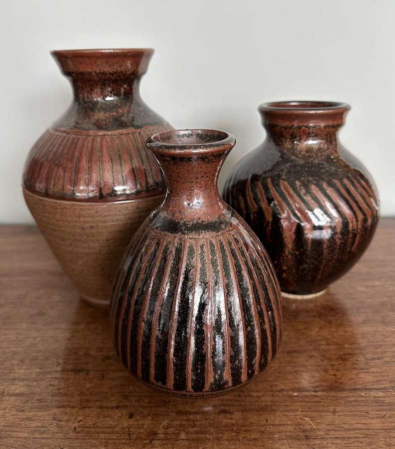 Tenmoku Trio - Studio Ceramics