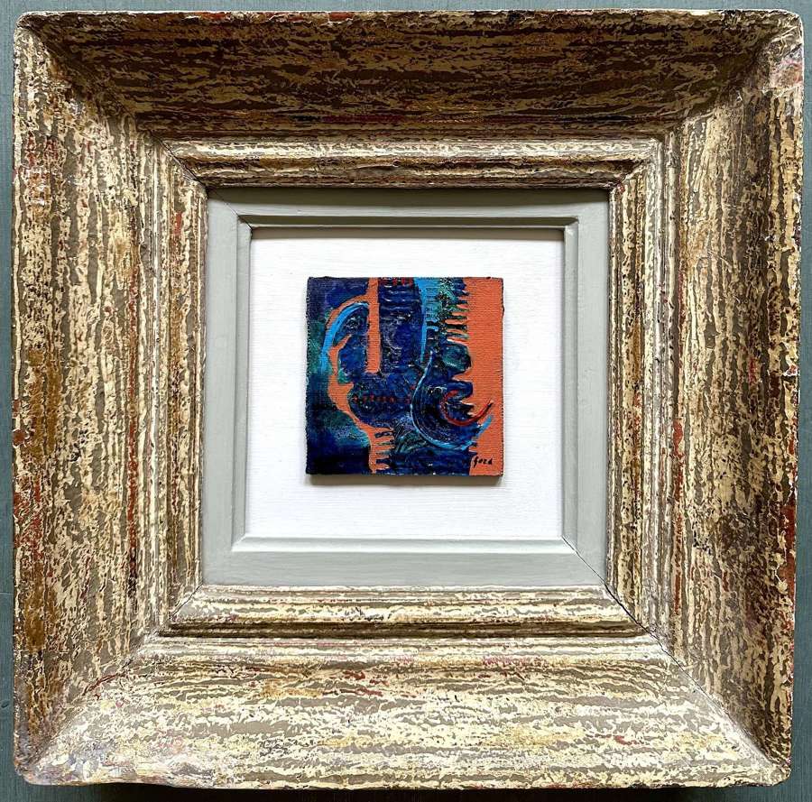 Abstraction Orange - G&eacute;za Sz&oacute;bel