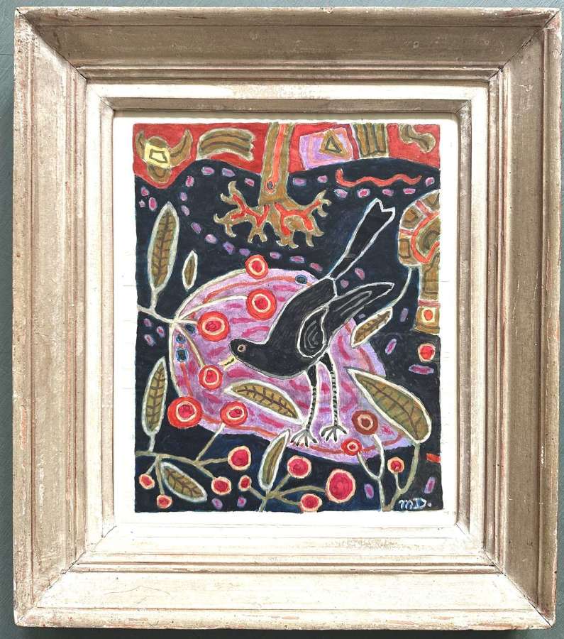 Blackbird and Berries - Michel Debi&egrave;ve