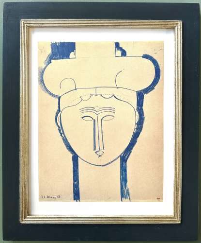 Head of Caryatid - After Amedeo Modigliani