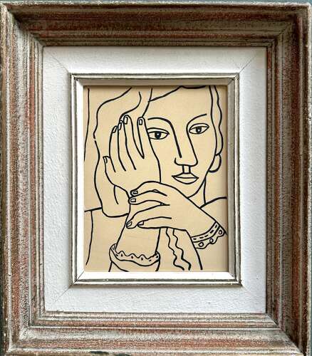 Pensativa - Fernand Léger