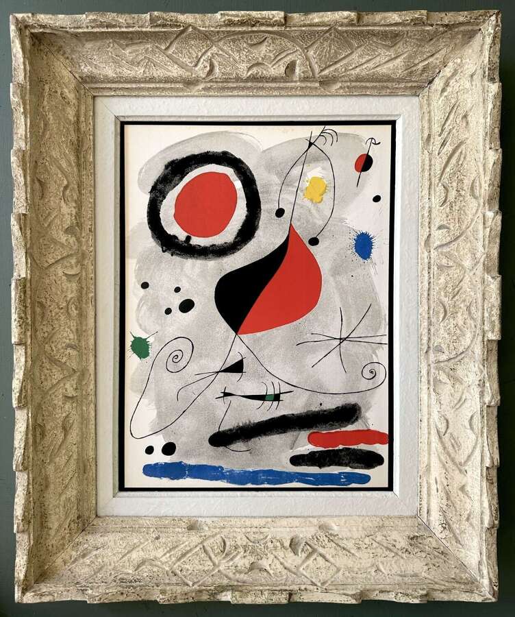 Derri&egrave;re le Miroir 148 -  After Joan Miro