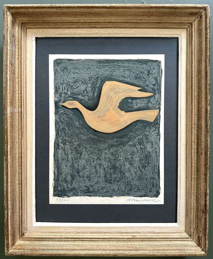 Old Man and the Sea Illustration - Andr&eacute; Minaux