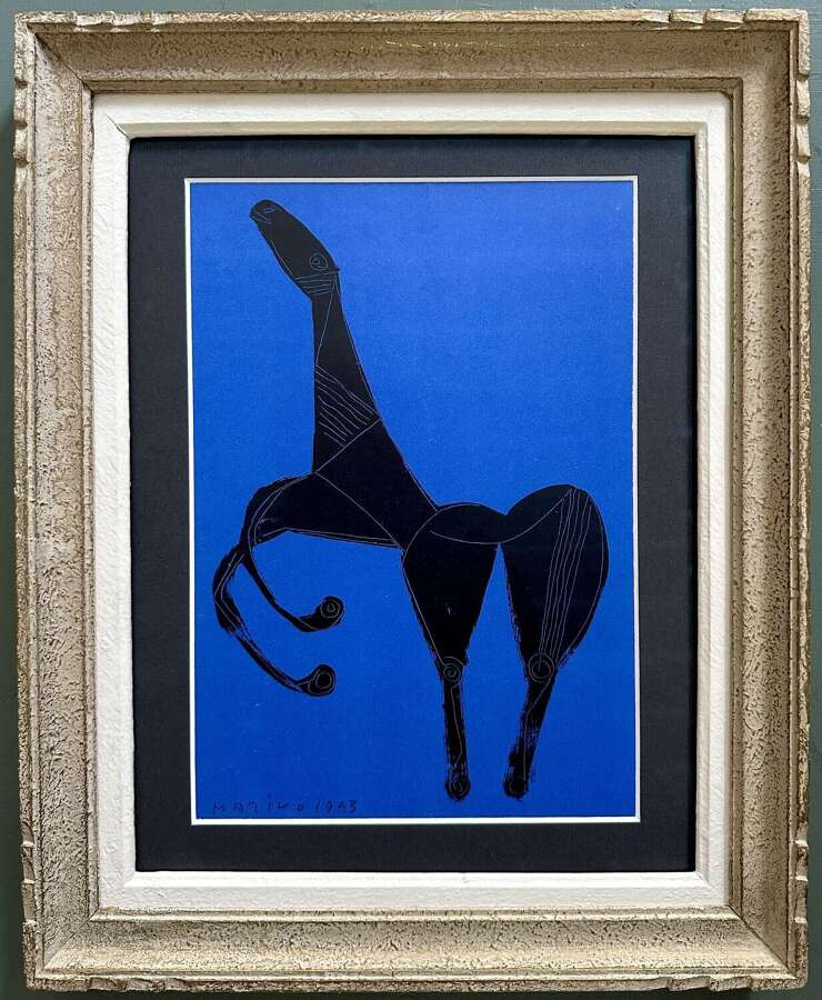 The Black Horse - After Marino Marini