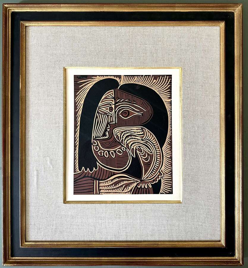 Femme au Collier - After Pablo Picasso
