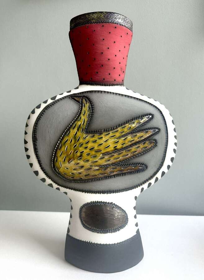 Ochre Bird 0 Charmaine Haines