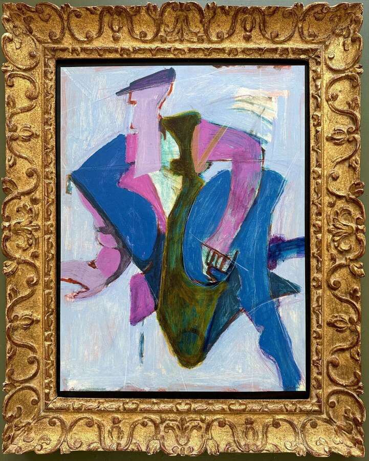 Seated Man at Dusk - Yves Jobert