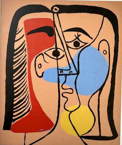 Double Portrait - After Pablo Picasso
