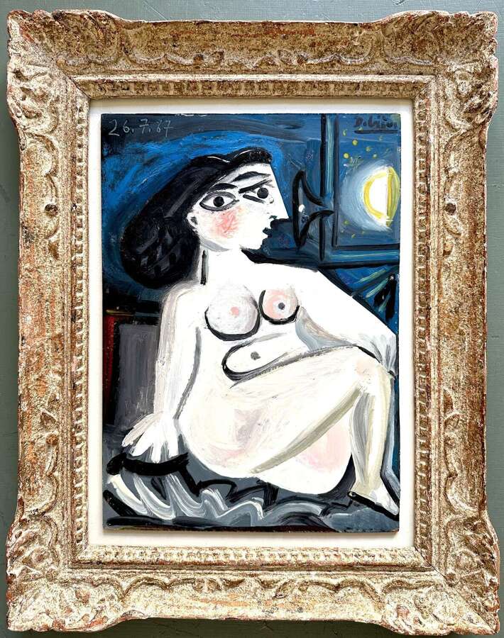 Nue au Claire de Lune - Raymond Debieve
