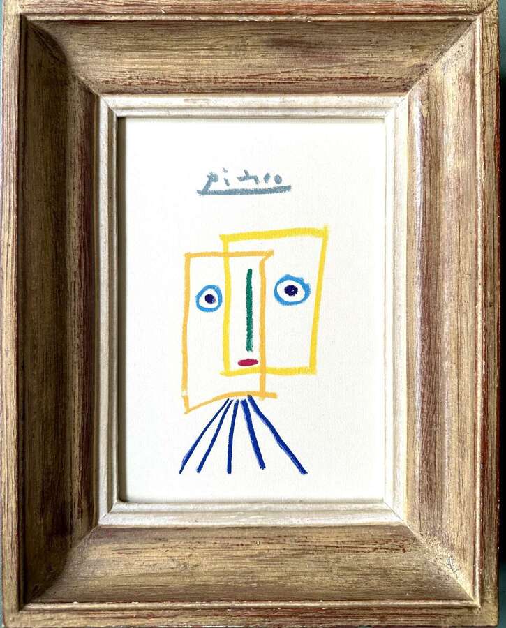 Easel Face - After Pablo Picasso