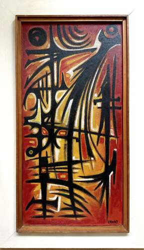 Nightfall - signed J.Mavart?