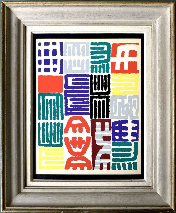Composition 1958 - after Capogrossi