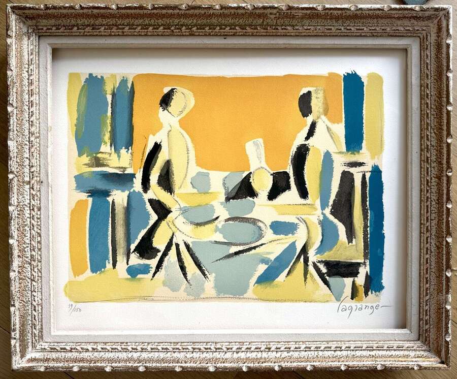 Personnages &aacute; Table - Jacques Lagrange