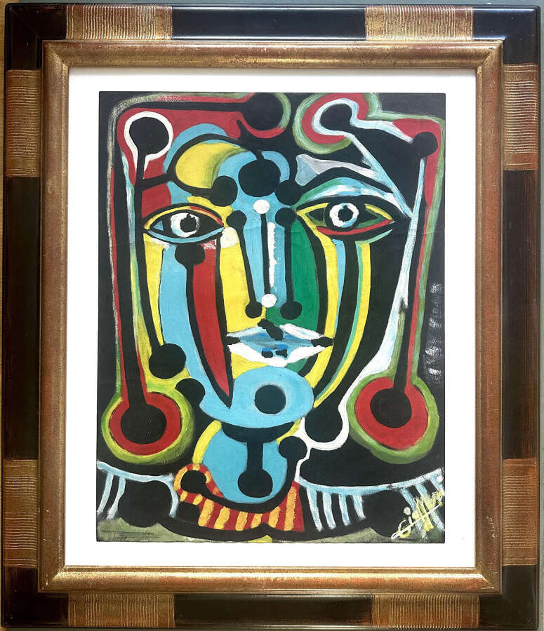Fran&ccedil;oise Gilot - Copy of Picasso, signed Gioffre
