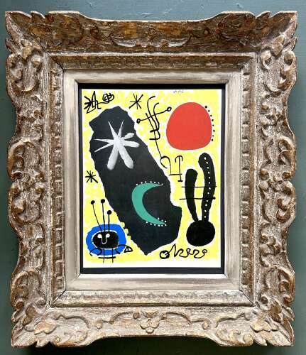 Papier Collé - After Joan Miró