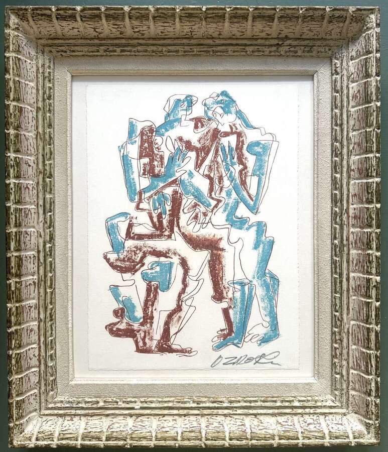 Le Couple Sculptural - Ossip Zadkine