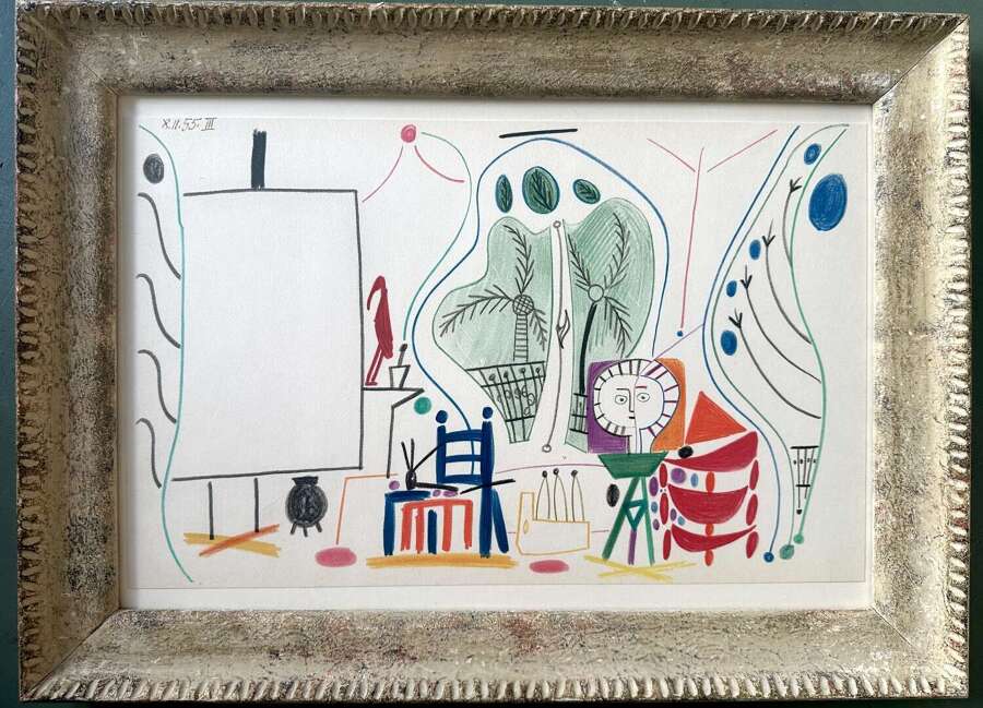 Studio Interior - After Pablo Picasso